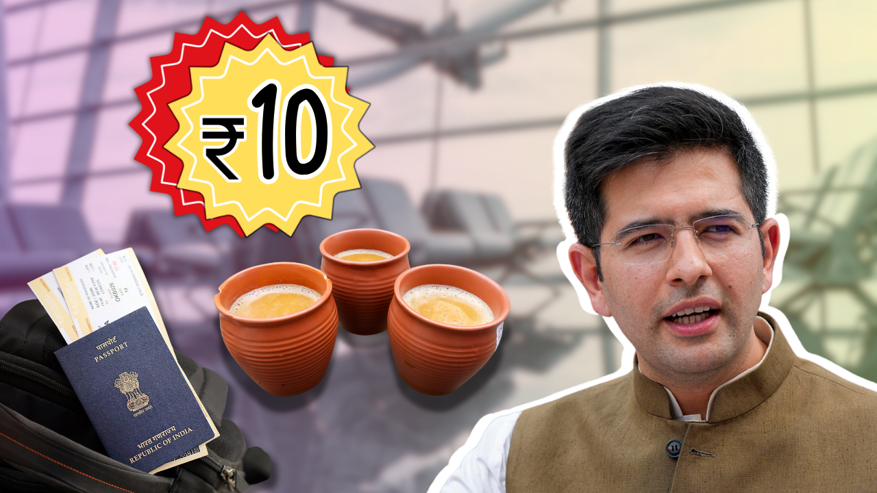 AAP's Raghav Chadha made efforts to launch the first Udaan Yatri Cafe at Kolkata Airport