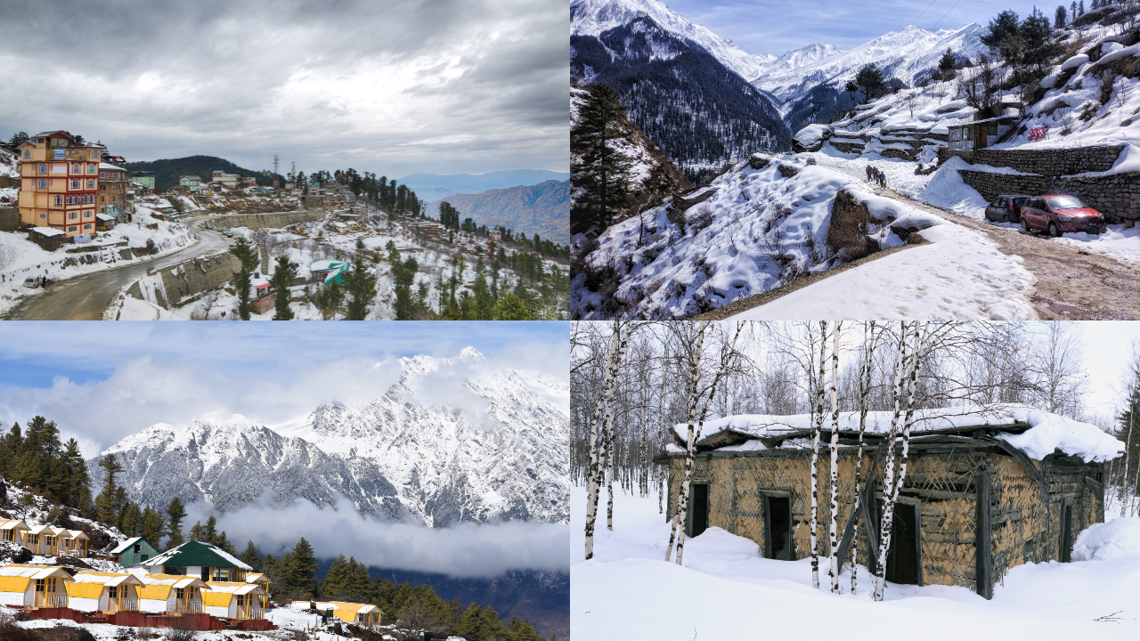 Places to celebrate Christmas amidst snow in India