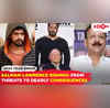 Salman Khan-Lawrence Bishnoi FIGHT From Salim Khan getting threat to Baba Siddiquis tragic MURDER