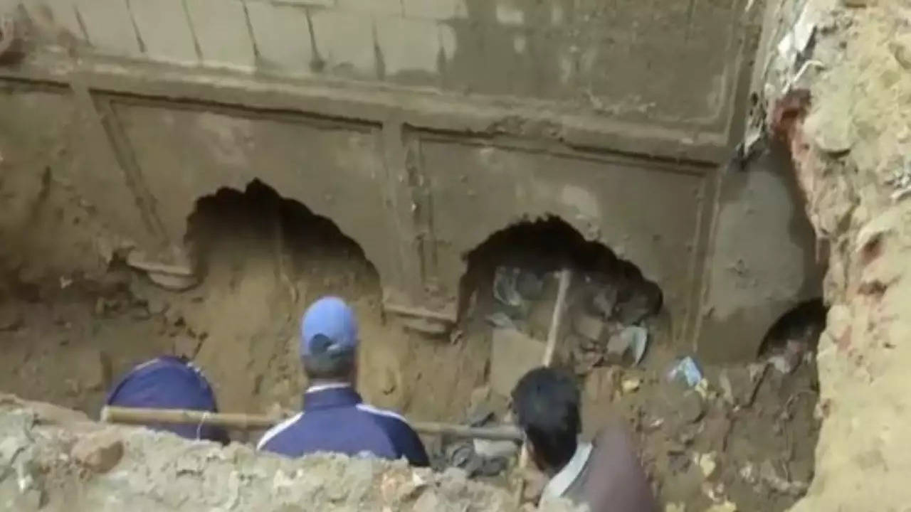 A 150-year-old stepwell, dating back to 1857, has been discovered in UP's Sambhal