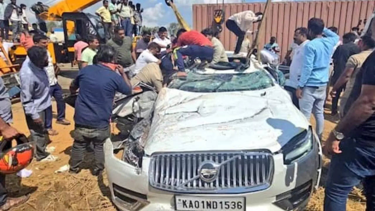 bangalore car crah 