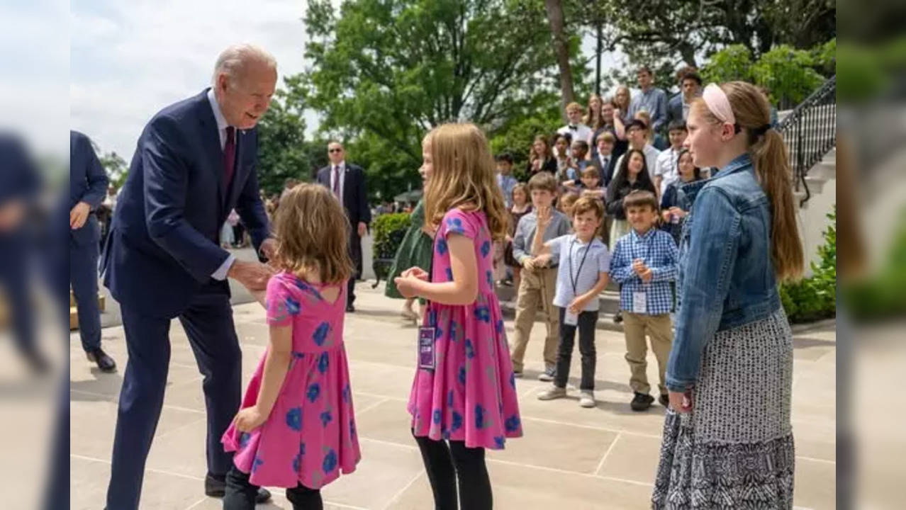 Biden With Kids