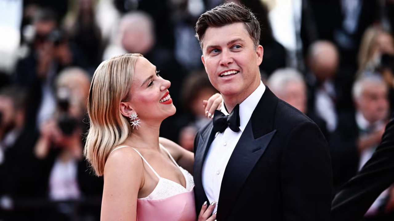 Scarlett Johansson REACTS To Husband Colin Jost's Dark Jokes