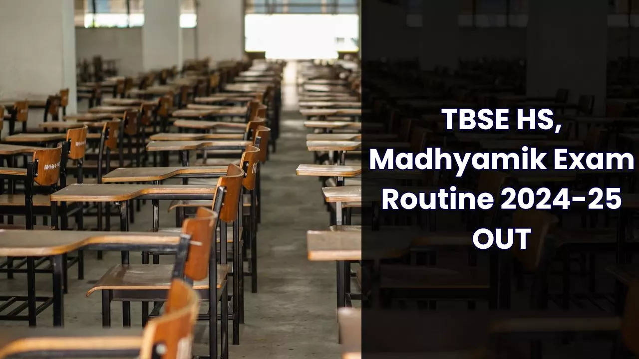 TBSE HS, Madhyamik Exam Routine 2024-25 OUT