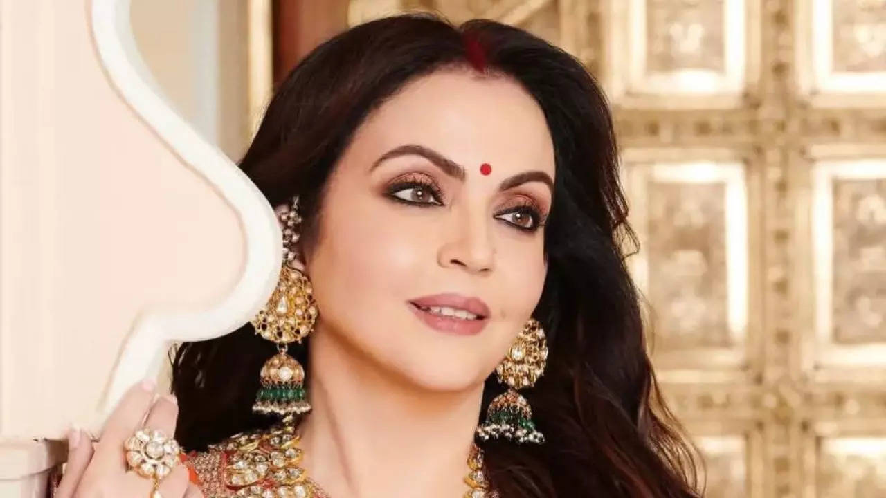 Nita Ambani Does This Unique Gesture To Ward Off The Evil Eye