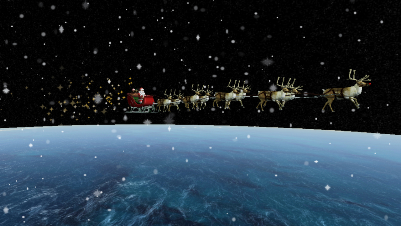 NORAD and Google Santa tracking kicked off on Tuesday