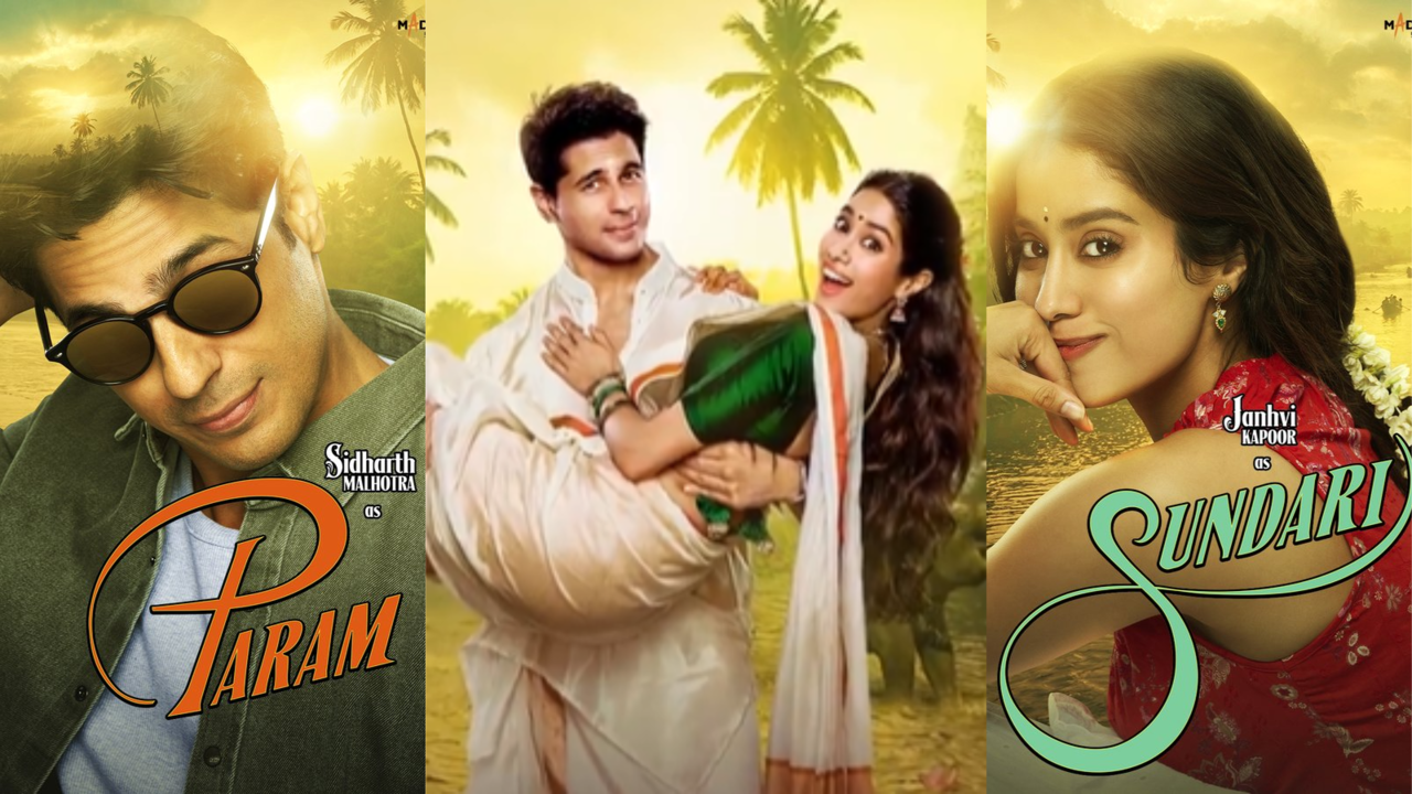 Sidharth Malhotra-Janhvi Kapoor to Star In Dinesh Vijan's Param Sundari. See First Look