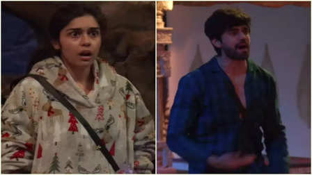 Bigg Boss 18 Avinash Mishra Gets Angry At Eisha Singh Throws Chair And Bottles - Watch