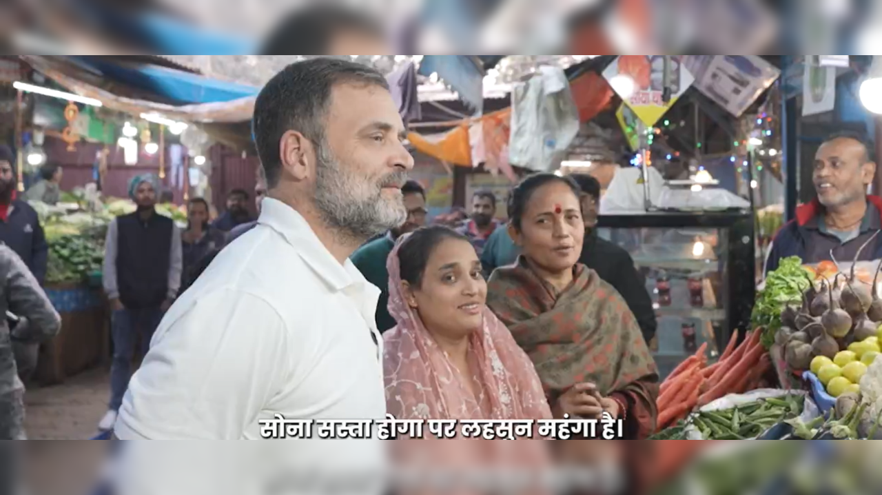 Vegetable Prices Shock Rahul Gandhi During Market Visit