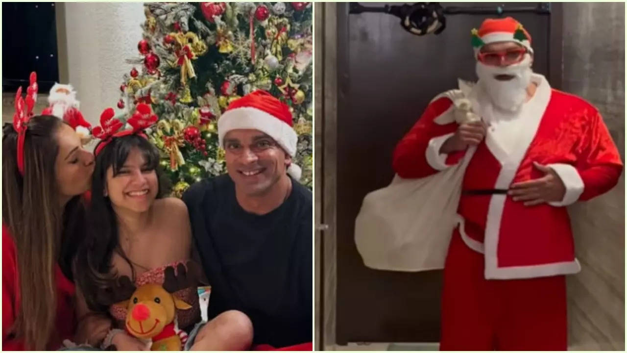 Christmas 2024: Karan Singh Grover Turns Santa For Daughter Devi