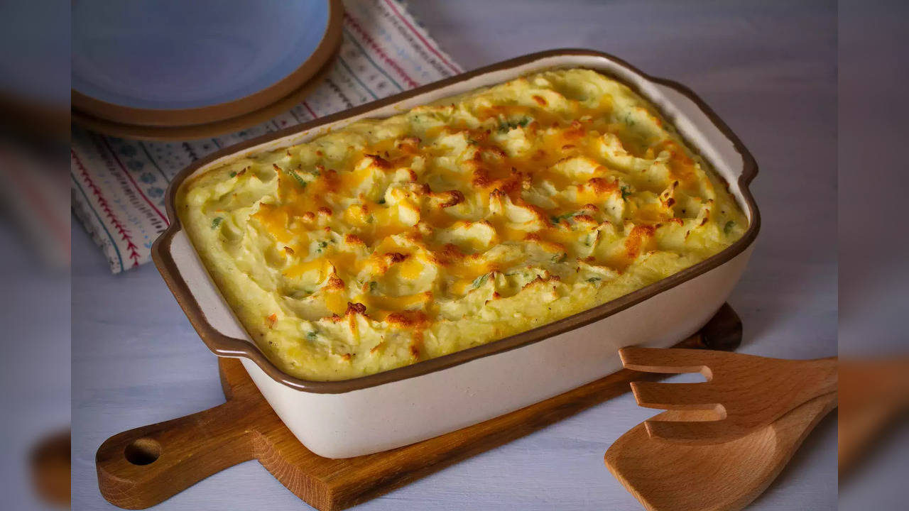 Cheesy Mashed Potatoes.