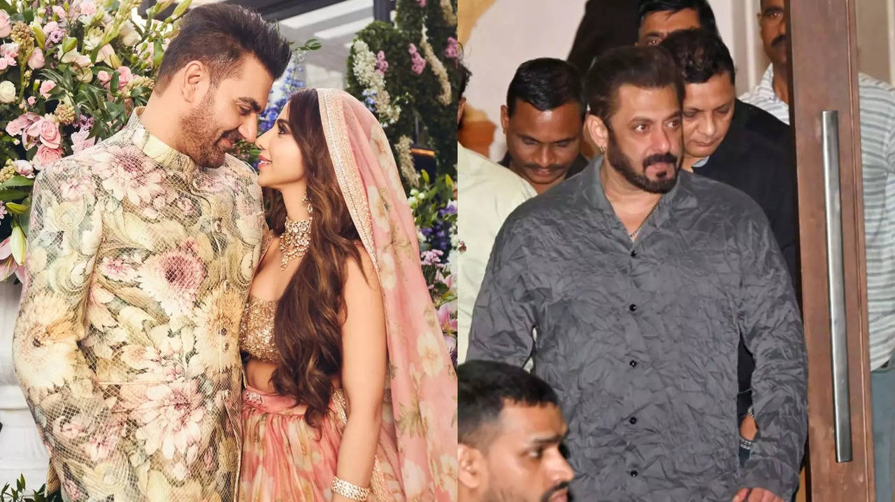 Salman Khan Arrives In Swag At Arbaaz-Sshura Khan's First Wedding Anniversary Celebration. WATCH