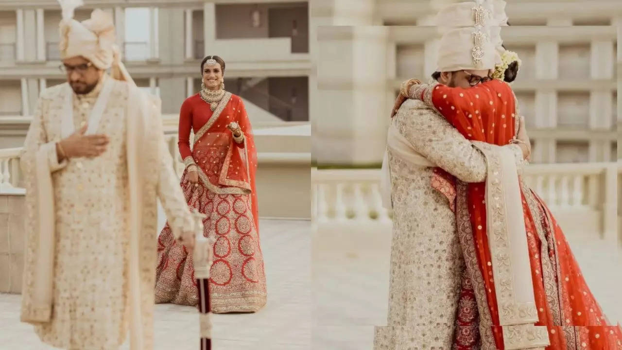 PV Sindhu’s Red Sabyasachi Lehenga Is A Bridal Ace We Didn’t Know We Needed