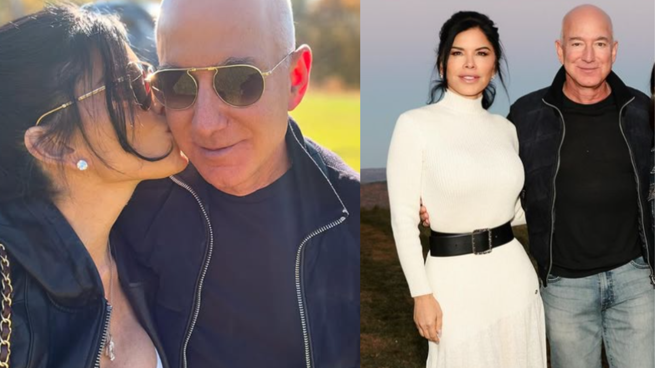 Jeff Bezos and Lauren Sanchez