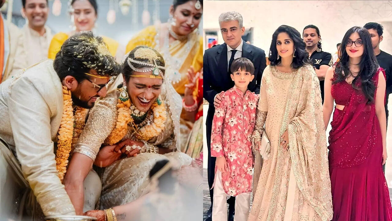  PV Sindhu Wedding : அஜித் முதல் சிரஞ்சீவி குடும்பம் வரை பிவி சிந்து திருமணத்தில் கலந்து கொண்ட பிரபலங்கள்! 