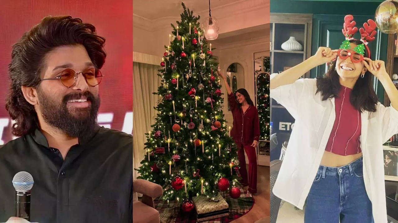 Merry Christmas 2024: Allu Arjun, Anushka Sharma Madhuri Dixit, Bhumi Pednekar, Others Spread Joy With Heartfelt Wishes