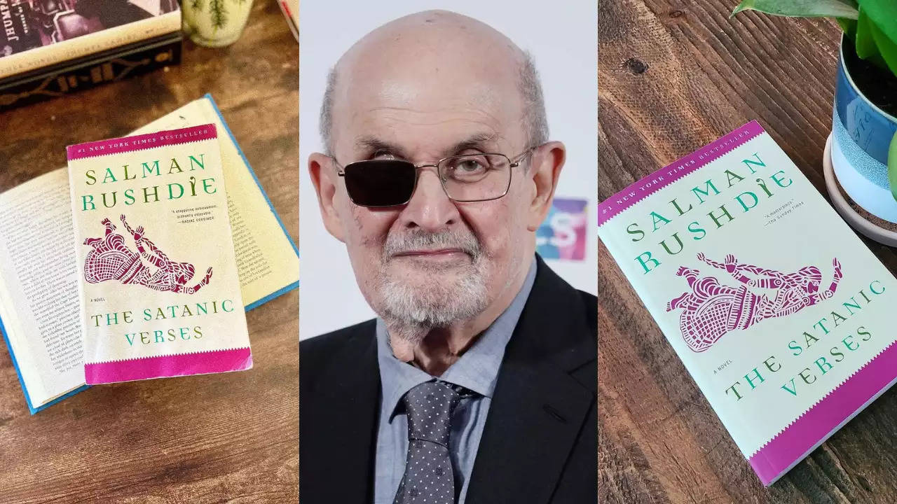 Salman Rushdie's 'The Satanic Verses' is now available at a Delhi bookstore