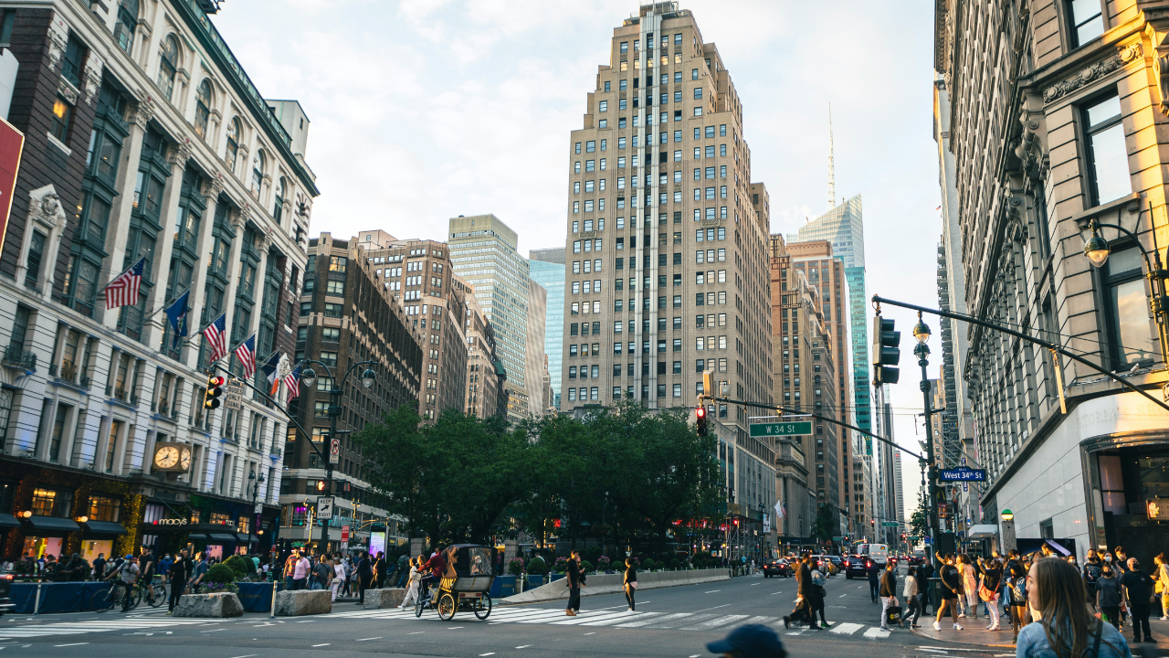 Taxi Crashes Into Pedestrians Near Macy's In Herald Square​, Manhattan