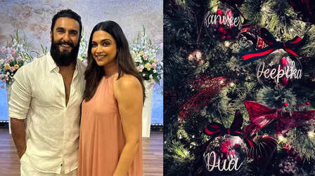 Deepika Padukone, Ranveer Singh Celebrate FIRST Christmas With Daughter Dua.  See Pic | Times Now