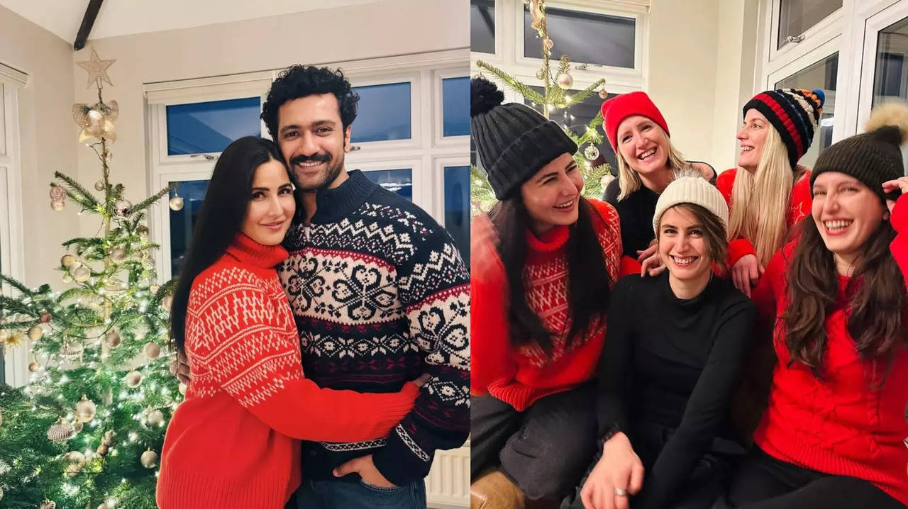 ​Inside Katrina Kaif, Vicky Kaushal’s Cosy, Picture-Perfect Christmas Celebration With Family. See PICS​