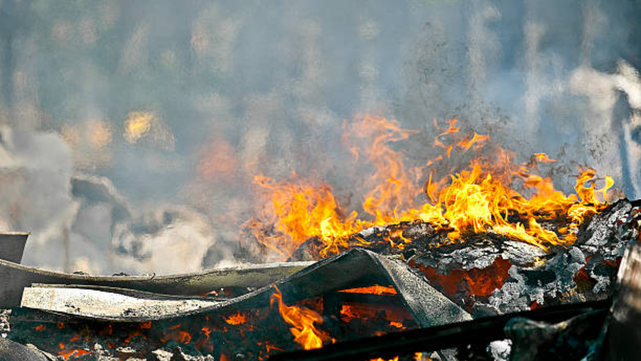 Tripura community houses torched