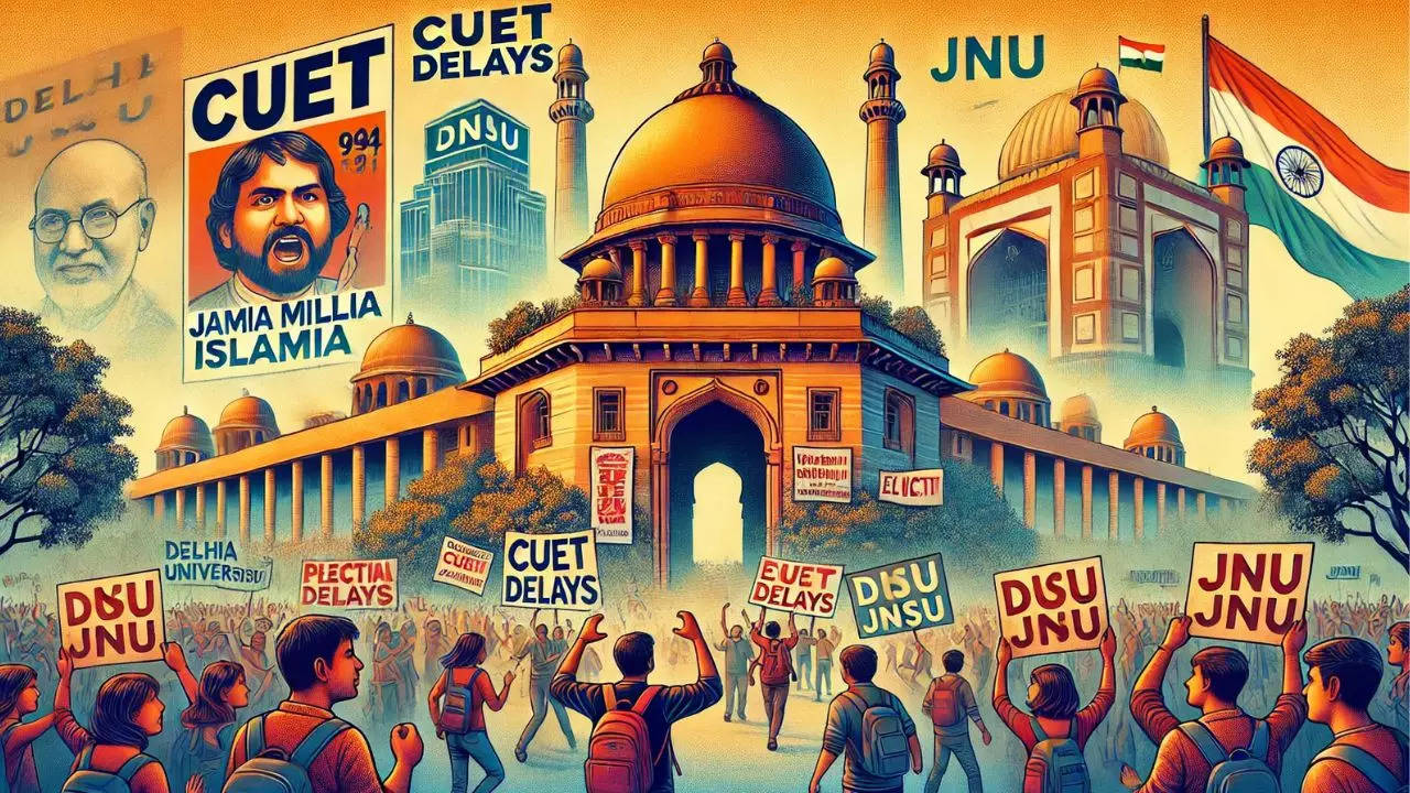 A Tumultuous Year for Delhi Universities in 2024