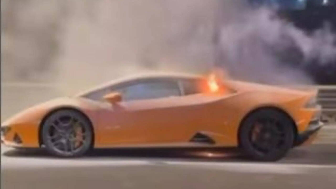 Lamborghini Huracan Fire