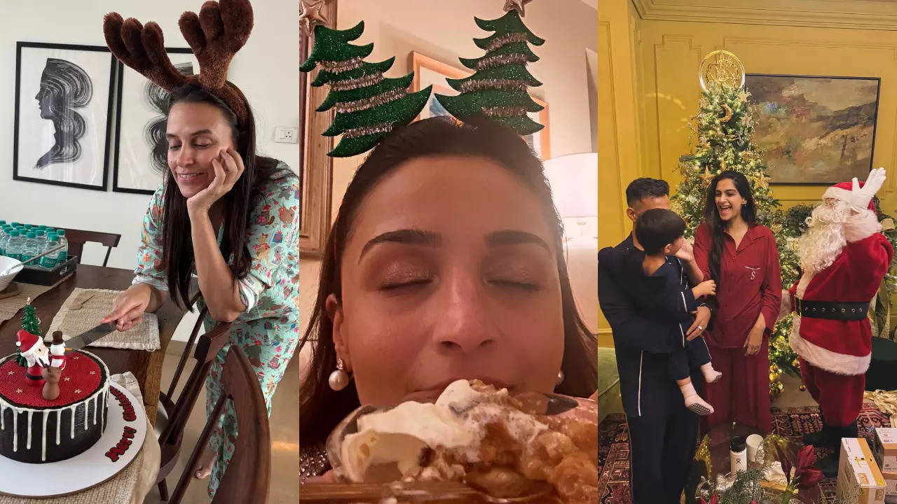 How Bollywood Divas' Enjoyed At Their Christmas Feasts