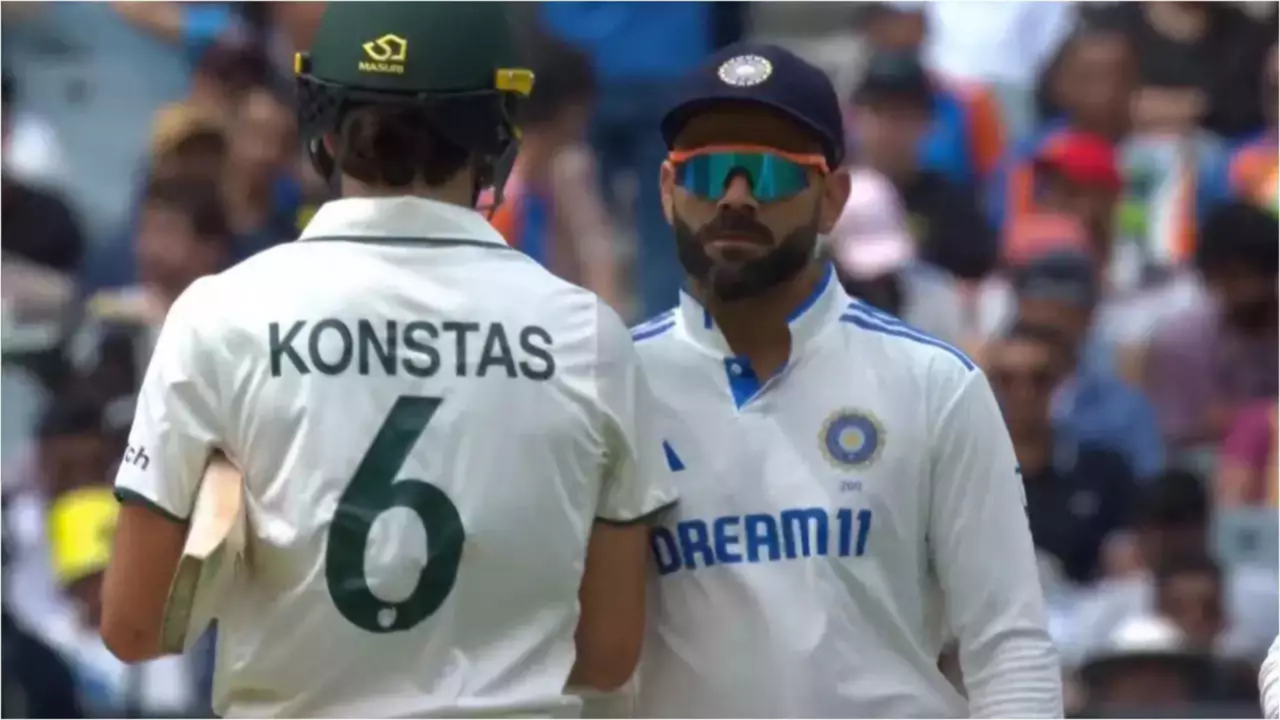 Sam Konstas And Virat Kohli