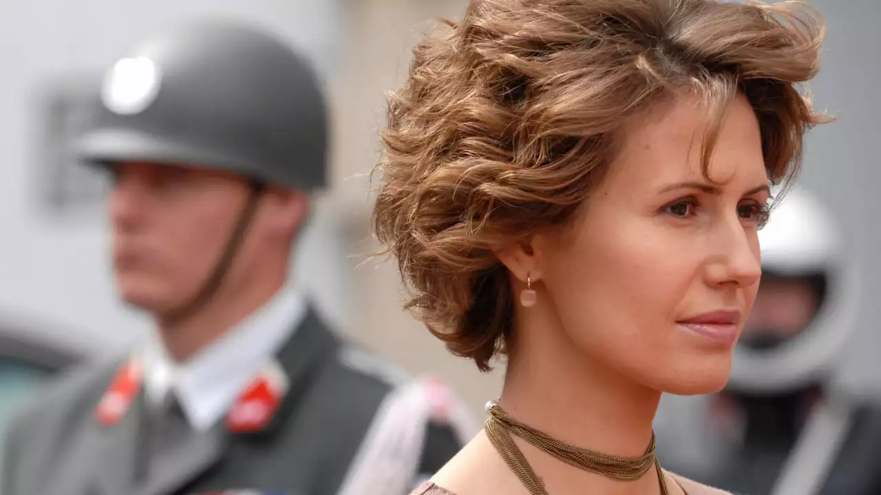 Asma Assad, battling with leukemia