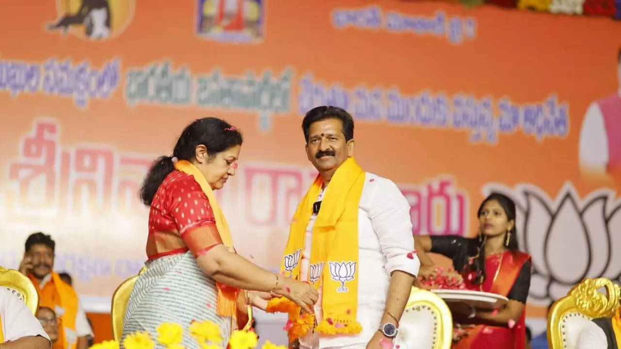 Kambala Srinivasa Rao joins BJP