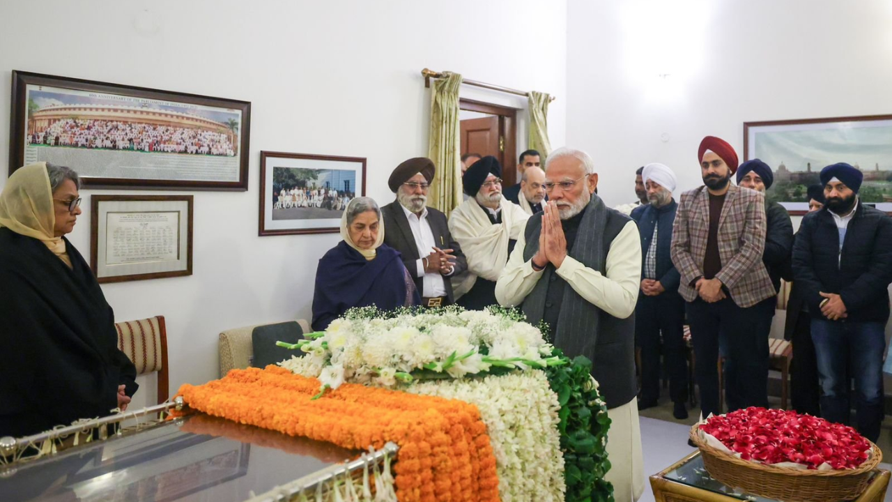 Manmohan Singh Death Latest Updates PM Calls Him Reformer Cremation Tomorrow