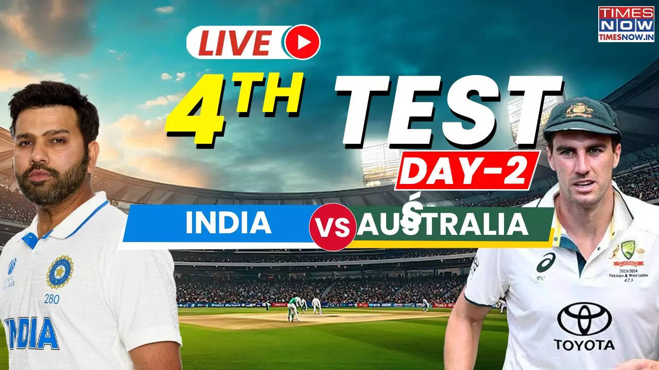 Ind vs Aus 4th Test Day 2 Highlights Jaiswal Kohlis Late Dismissals Leaves India In Trouble 310 Runs Behind 