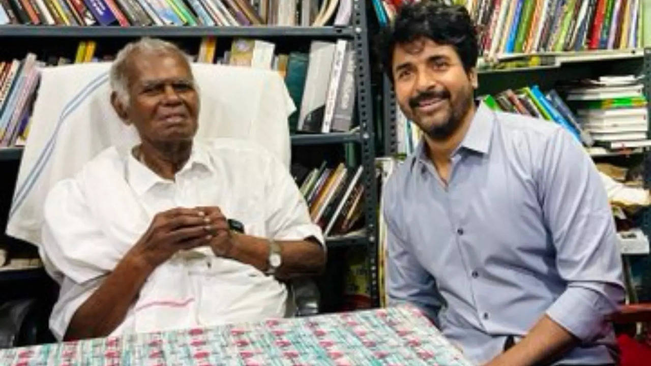 Sivakarthikeyan meets freedom fighter