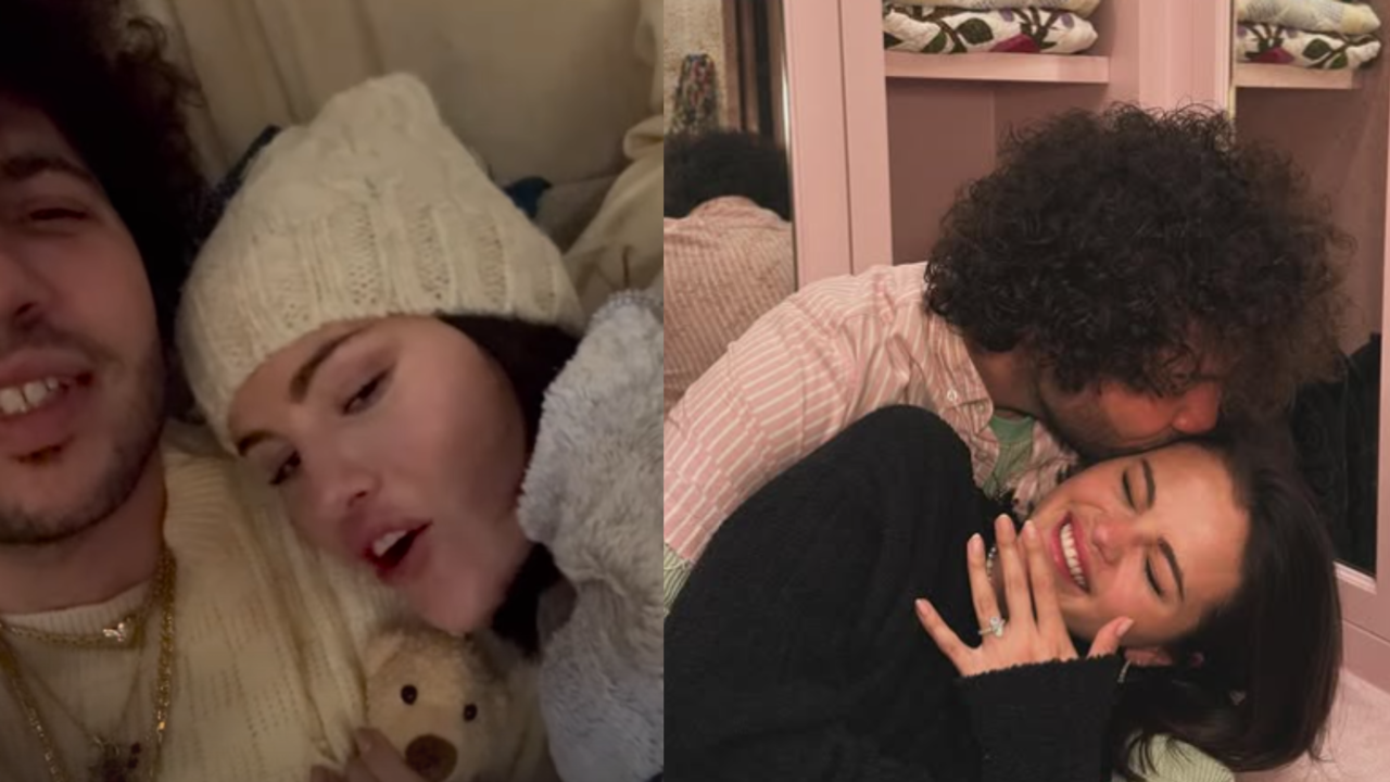 Selena Gomes Posts Loved Up Video With Benny Blanco, Flaunts 1 Million Dollar Engagement Ring