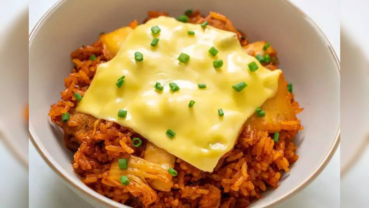 Kimchi Cheese Fried Rice