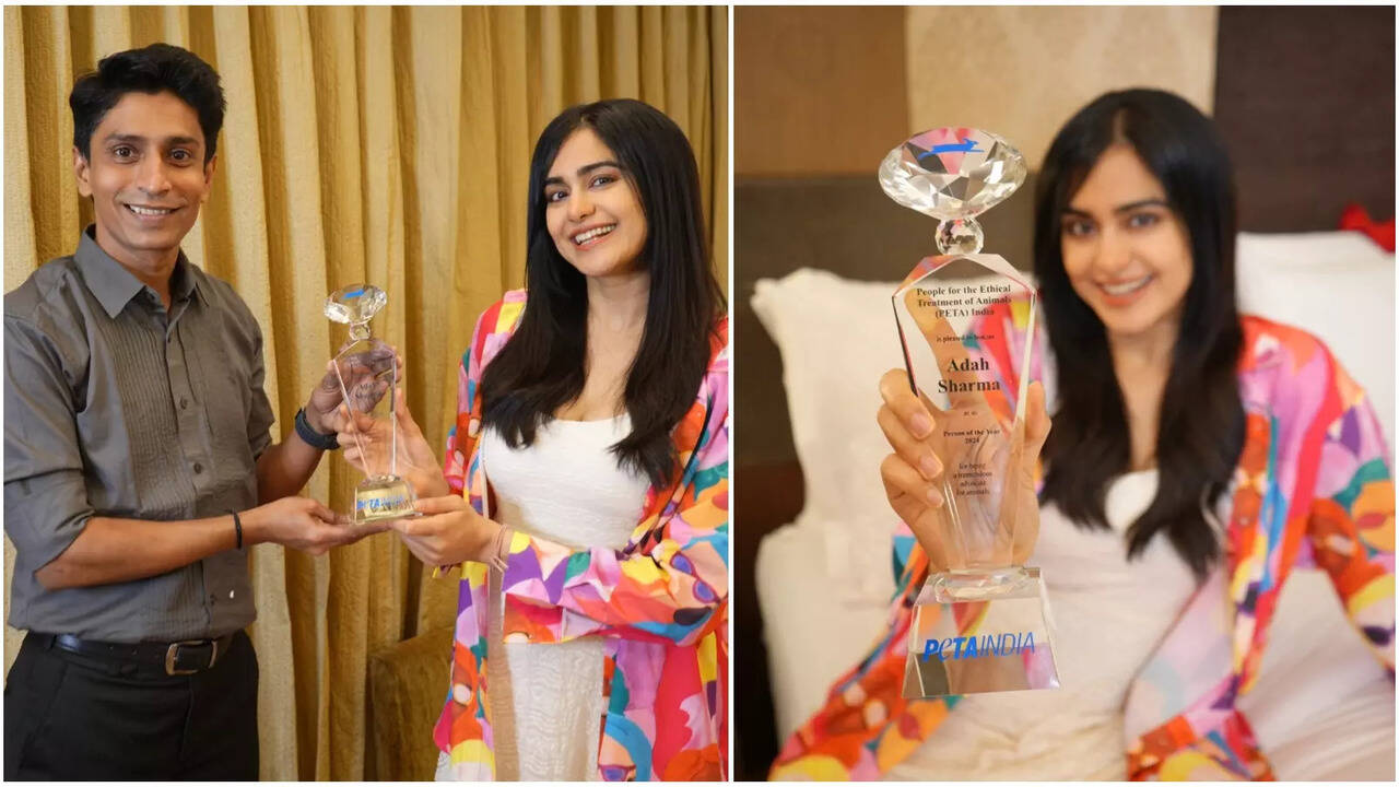 Adah Sharma Is PETA India’s 2024 Person Of The Year