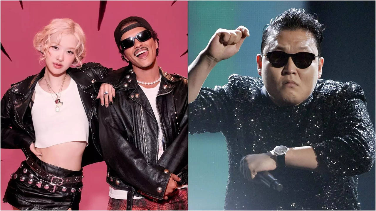 Blackpink Rosé, Bruno Mars' APT Breaks PSY's Gangnam Style 12-Year Record On YouTube. Wins Song Of Year At Asia Artist Awards 2024