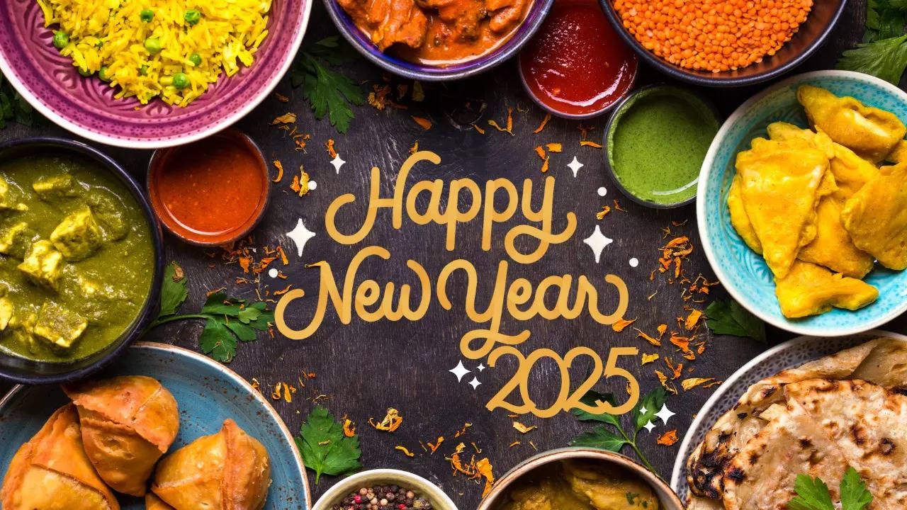 Indian Food menu for New Year eve