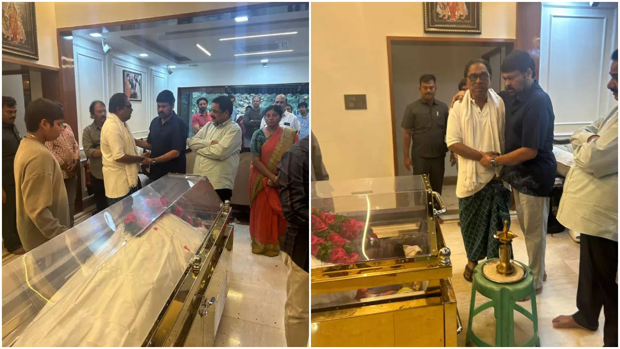 TDP MLC Ramachandraiah Son Passed away  chiranjeevi visits his home pay tribute