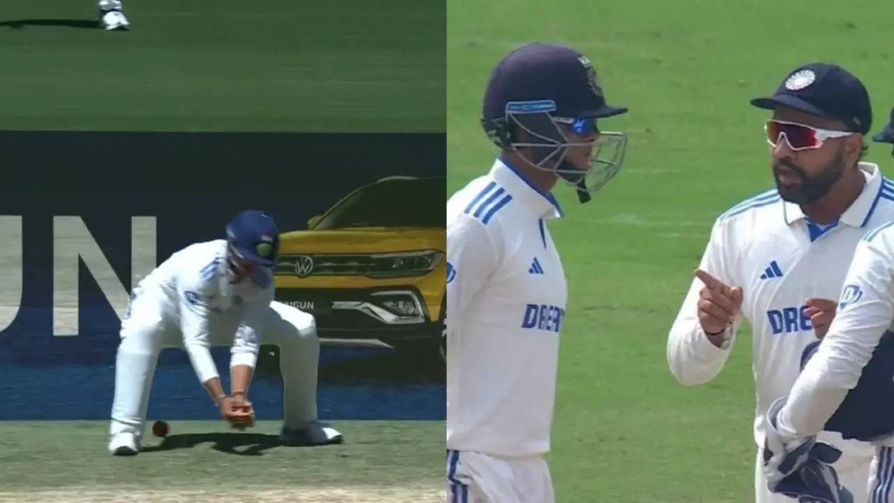 Yashasvi Jaiswal Drops Three Easy Catches On Day 4; Rohit Sharma's FRUSTRATED Reaction Goes VIRAL- WATCH