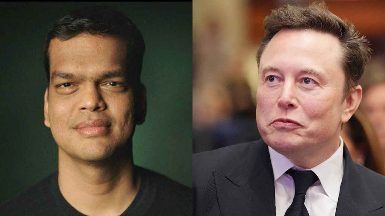 Sriram Krishnan and Elon Musk 