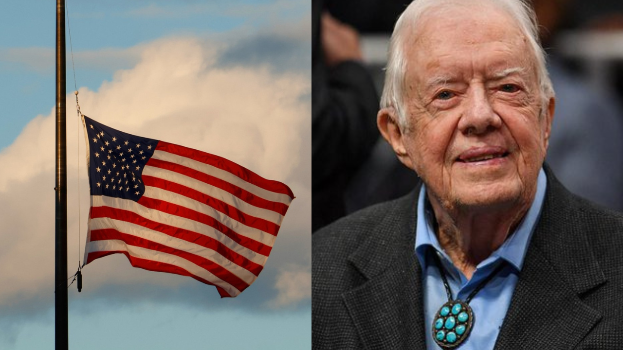 Flags at Half-Staff For Jimmy Carter