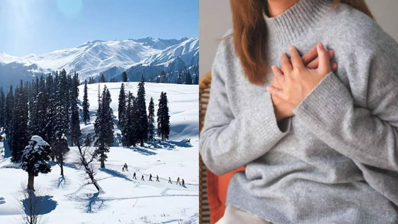 Snowfall And Sub-Zero Temperatures In Kashmir: Doctors Warn Of Heart Attack And Stroke Risk!