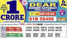 Nagaland Lottery Sambad Result Today Live 8 PM 31-12-2024 Dear Hans Tuesday Rs 1 Crore First Prize