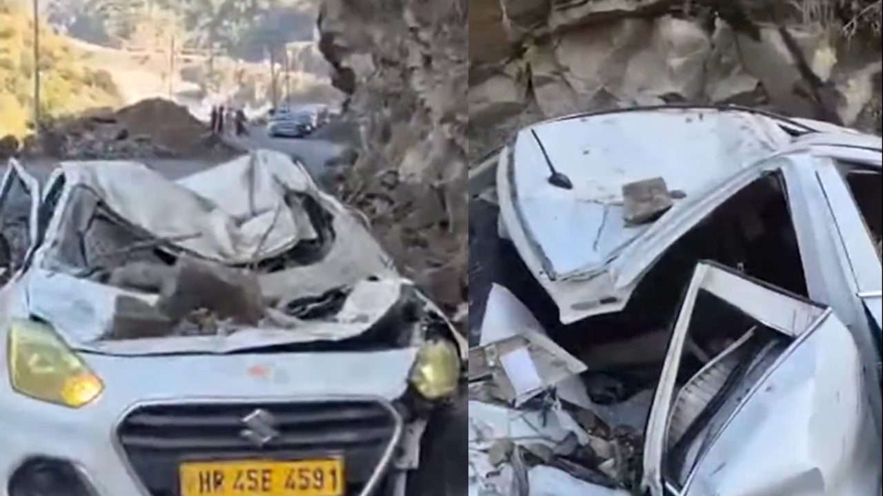 Accident on Chandigarh-Manali Highway