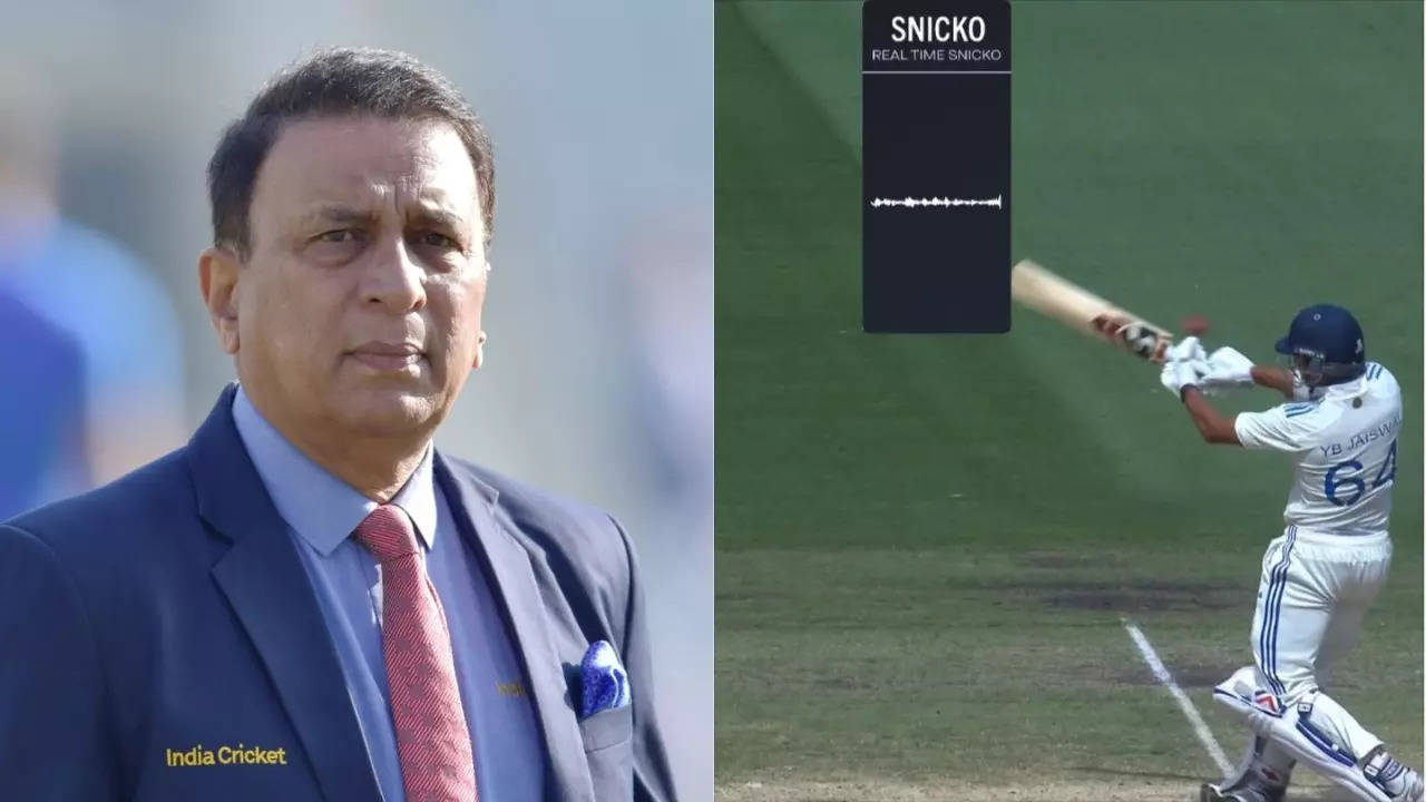 [WATCH]'Optical Illusion Hai': Sunil Gavaskar LASHES OUT At Third Umpire For Controversial Yashasvi Jaiswal Dismissal