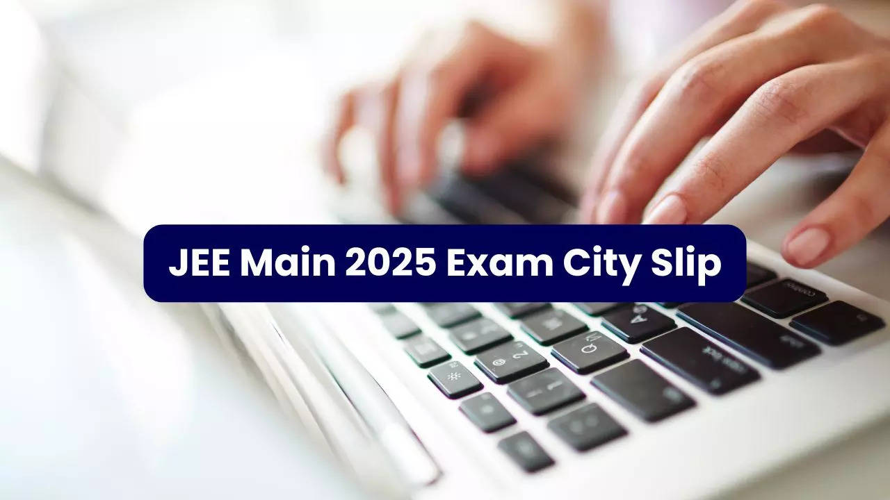 JEE Main 2025 Exam City Slip