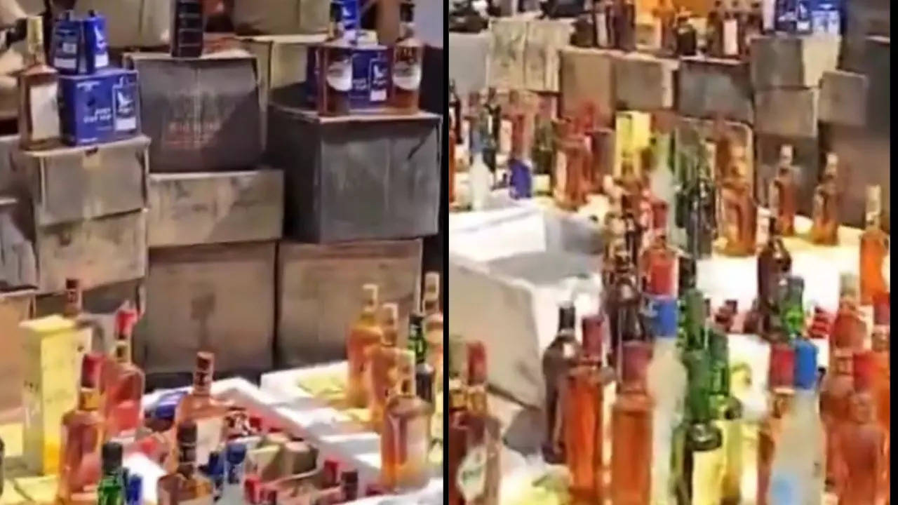 Illegal Liquor Seized In Pune