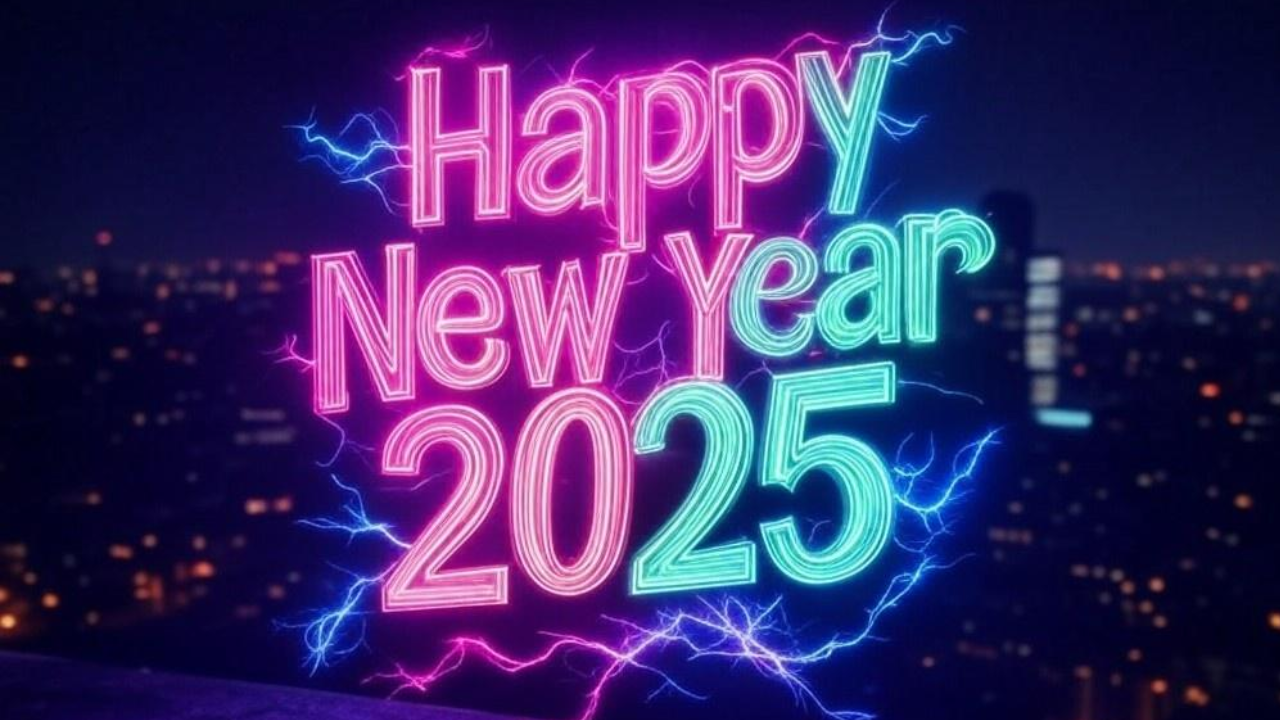 Happy New Year 2025 (Image Created Using Grok AI)